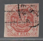 Venezuela  1875  Scott 46  Piece Color Opaque  Post Caracas  Used  Ebv761