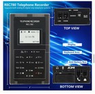 Telephone Recorder  Landline Phone Call Recorder  Rec-780