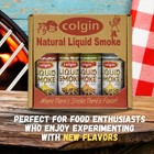 Colgin Liquid Smoke Bundle     Hickory  Mesquite  Apple    Pecan Flavors  4 Pack
