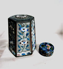 2  Chinese Enamel  Export Items -pill Box   Daoist Bell   For Repair 
