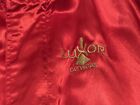 Vintage Luxor Satin Jacket Hotel Casino Las Vegas Very Rare Red Luxury Sz Xxl