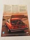 Vintage 1977 Vega Car Auto Dealer Brochure Chevy Chevrolet Literature
