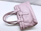 Tsuchiya Kaban Seizojo Clarte Tote Leather Magnetic 3 Pockets Pink 30x20x10 Cm