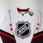 Adidas Authentic Nhl Hockey All-star Jersey White Red Black Maroon Stars Size 46