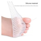 2pcs Bunion Toe Corrector Silicone Orthotics Straightener Separator Forefoot Pad