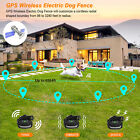 Newest Gps Wireless Dog Fence Pet Containment System Waterproof Training Collars