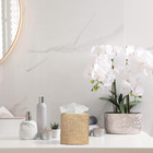 Stylish Tissue Box Cover - This Burlap Holder Instantly Covers Your Square Tissu