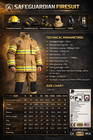 Firefighter Fireman Suit Fire Suit Turnout Gear Jacket pants With Overall Straps