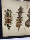 Tattoo Flash Sheet Hand Painted