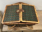 Vintage Large Wicker Picnic Basket