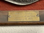 Vintage Fire Fighters Plaque Sign