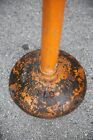 Vintage Air Meter Stand Industrial Cast Iron Base Service Station Antique Rack