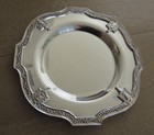 8 Vintage Art Deco Silver 6  Bonbon Plates Lawrence B Smith Co  Boston  1593 Ns