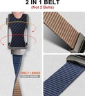  Mens Ratchet Belt Reversible web Nylon Casual Belt For Gift Men Golf Hiking 