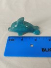 Hand Carved Blue Stone Dolphin Porpoise 2 25 