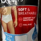 Hanes Briefs 6-pack Mens Tagless Underwear White Briefs Waistband Soft Wicking