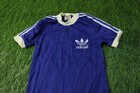 Adidas Original 80 s Vintage Vtg Retro Football Soccer Shirt Jersey Size Young M