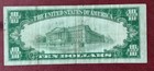 1929  10 Ayers National Bank Of Jacksonville Il 5763 Very Fine Vf Illinois 