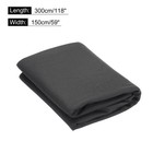 Black Speaker Mesh Grill Stereo Fabric Dustproof 150cm X 300cm 59  X 118 