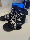 O brien Clutch Lace-up Wakeboard Bindings boots Black   White Size 11-14