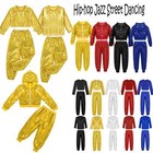 Boys   Girls Sequins Hip Hop Jazz Street Dance Performance Costume Competition