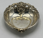 Wallace Sterling Silver Grande Baroque Grand Heart Candy Dish Bowl