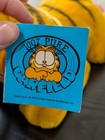 Vintage Nwt Garfield 1981 Dakin 12  Floppy Laying On Tummy Plush Vibrant 