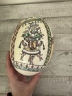 Beaded Ostrich Egg Art