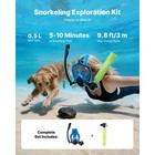 Uimoso Portable Mini Scuba Tank 0 5l With Diving Mask  5-10 Min Air Supply