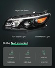 Headlight Assembly Replacement Fit 2016-2018 For Chevrolet Malibu Headlamp