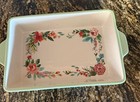 Pioneer Woman Painted Meadow Rectangular Casserol - Baker W cutting Board Lid