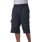 Proclub Mens Heavyweight Cargo Shorts Pro Club Fleece Sweat Shorts Gym  s-5xl 