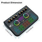 Podcast Equipment Bundle Audio Mixer With Studio