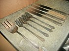 Silver Plate Flatware-4 Rogers Bros 1847 Is Forks 1 Rogers Original Fork 4 Knife