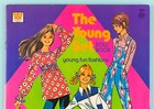 Vintage Original 1973 Whitman The Young Set Paper Dolls  1995 Uncut