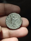 Indo-scythian Tetradrachm Azes I Ancient Silver Coin Roman Imperial 5 Ad