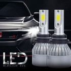 Cob 9006 Led Headlight Lamp Light Bulbs Conversion Kit 1300w 195000lm Hid 6000k