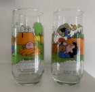 Vintage Mcdonald s Peanuts Camp Snoopy Collection 6  Glass Tumblers Set Of 2