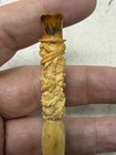 Beautiful Antique Oriental Asian Carved Cigarette Holder