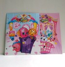 Shopkins School 2 Folder File Portfolios And 2 Jumbo Coloring Activity Books New