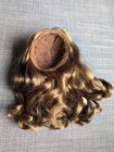 Truly Me 118 Wig E Caramel Brown Hair Highlights American Girl Doll Ooak Custom