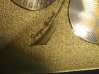 Georges Briard Glass Gold Plate Serving Tray - Mid Century -14 75 Inches Square