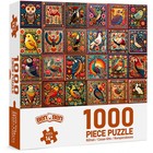 Puzzles For Adults 1000 Pieces Bird Crochet Jigsaw Puzzles Challenging Puzzles