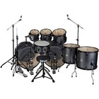 Ddrum D2 8-piece Double Bass Complete Kit With Black Hardware Dark Silver Sprkle