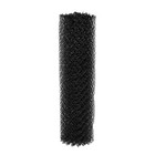 Aleko Pvc Coated Galvanized Steel 50 Ft Chain Link Fence Fabric 9 5 Awg Black
