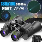 High Power 10-180x100 Hd Military Binoculars Day low Night Optics Hunting   Case