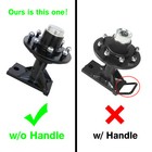 8    6 5 Lug Shipping Container Wheels And Bolt-on Spindle Kit W o Handle 8000lb