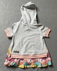 Matilda Jane Hoodie Girls Toddler 2t Floral Short-sleeve Striped Free As A Bird