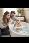 Baby Bath Seat Chair Non-slip Infant Toddler Bathtub Safety Support Seat W toys