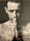 Chester Bennington Autographed 8 X 10 Photo With Coa